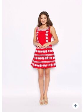 Sail to Sable Embroidered Dress NWT